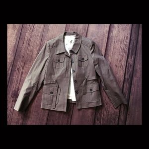 Loft Green/Brown Jacket